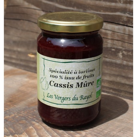 Confiture  de cassis biologique