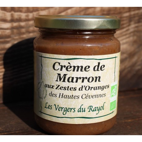 Crème de marron aux zestes d'orange